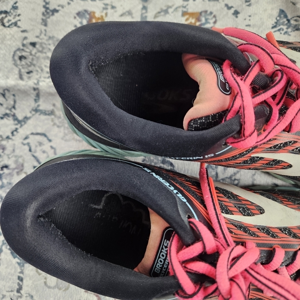 Brooks Glycerin 15 Running Shoes Super DNA Black Pink 1202471B099 US 9 - Picture 7 of 12
